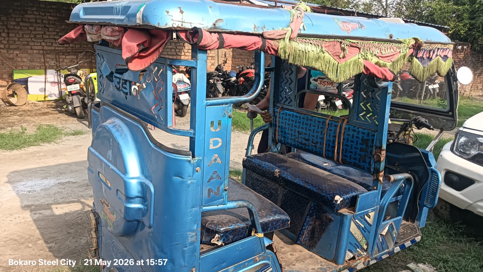 E-Rickshaw Mayuri Pro Reg No.JHOBD-9646 MODEL-2023 for sale in ASHA ITI CHAS Bokaro Steel City — photo 2