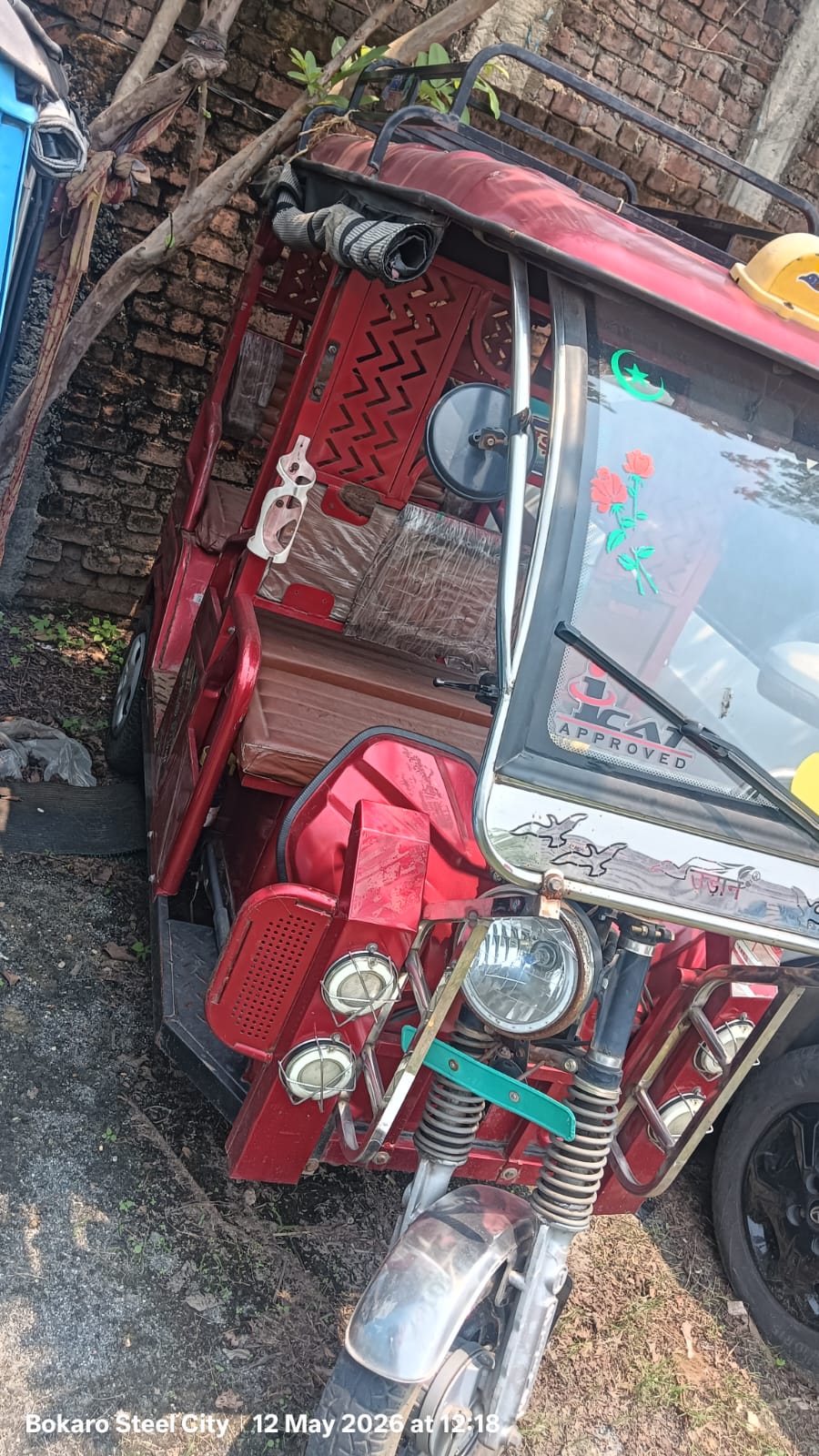 E-RICKSHAW UDDAN PRO REG NO. JH09B-4849 MODEL-2024 for sale in NEAR ASHA ITI CHAS BOKARO Bokaro Steel City — photo 2