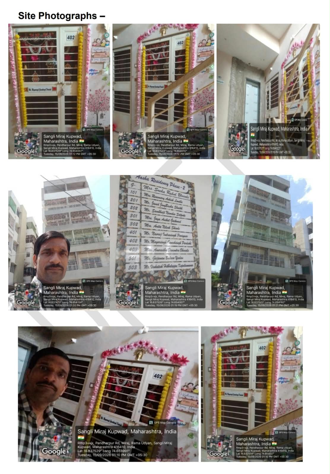 407 square feet Flat for sale in AASHA RESIDENCY PHASE 2, Sangli