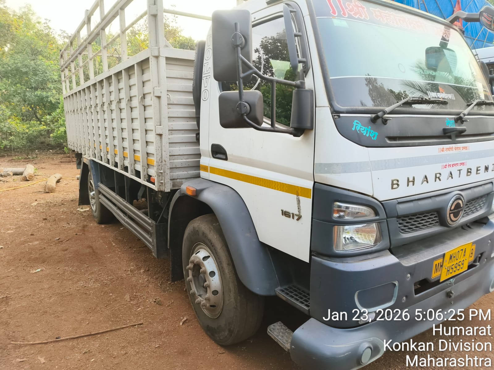2023 BharatBenz 1617R 5100/CBC Truck 121298 km 3 years for sale in Elite Parking Kudal