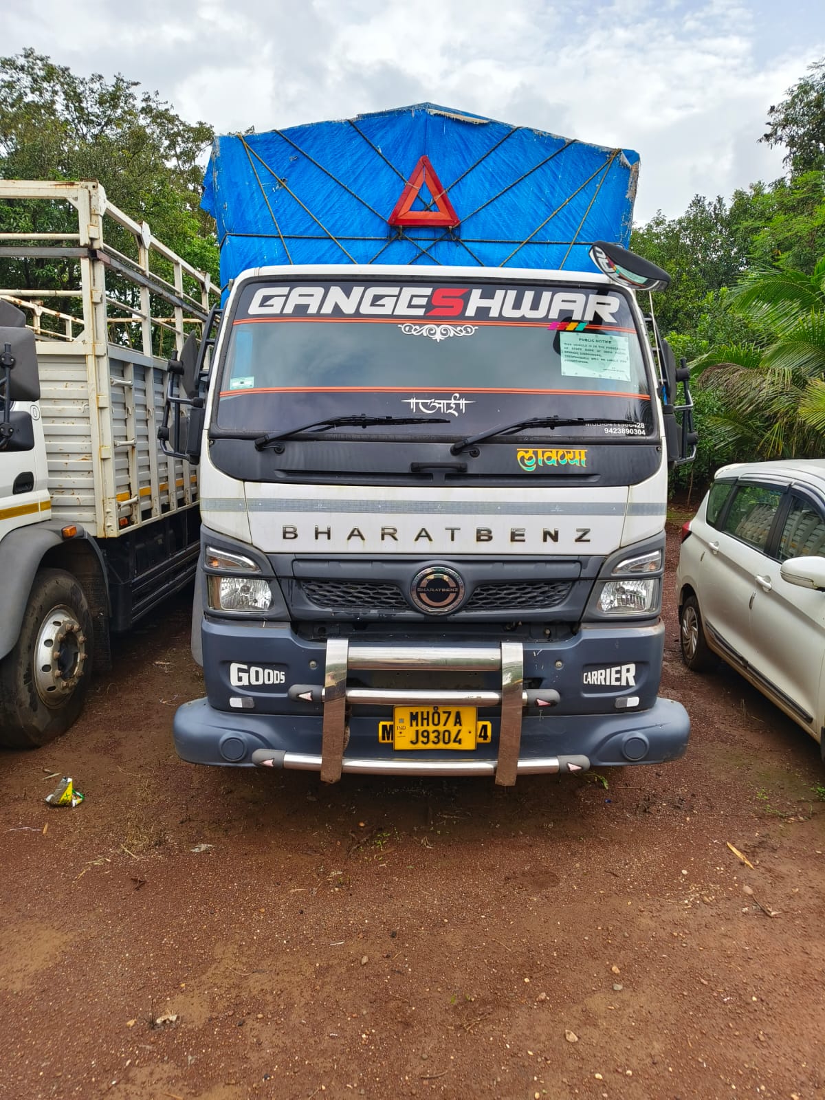 2023 BharatBenz 1617R 5100/CBC Truck 130000 km 3 years for sale in Elite Parking Kankavli — photo 3