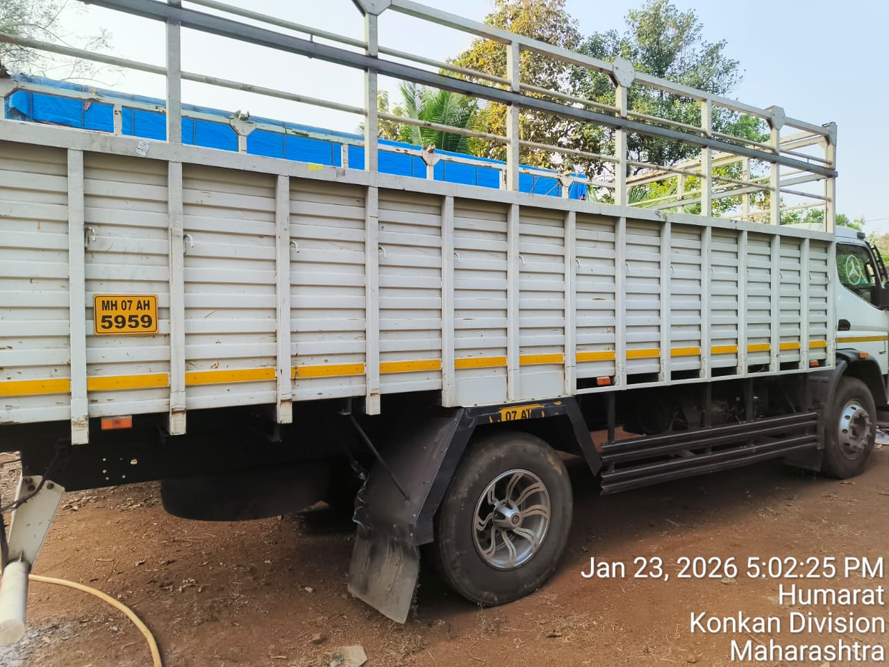 2023 BharatBenz 1617R 5100/CBC Truck 121298 km 3 years for sale in Elite Parking Kudal — photo 2