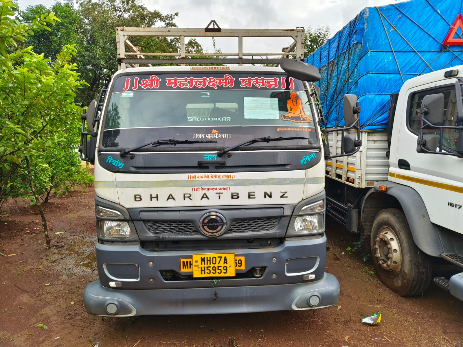 2023 BharatBenz 1617R 5100/CBC Truck 121298 km 3 years for sale in Elite Parking Kudal — photo 3