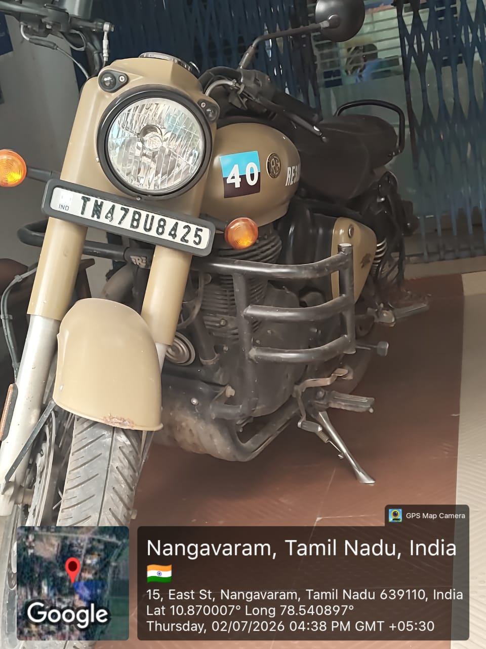 2022 Royal Enfield Classic 350 Signals Motorcycle 62000 km 4 years for sale in Nangavaram branch Nangavaram