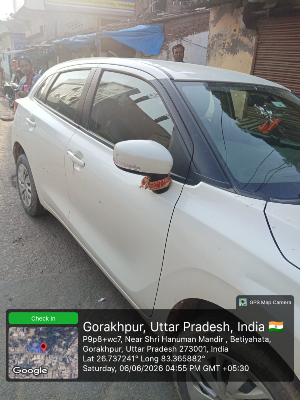 MARUTI BALENO DELTA RC NO. UP57BP5933 IN NAME OF DHIRENDRA PATHAK for sale in Gorakhpur — photo 1