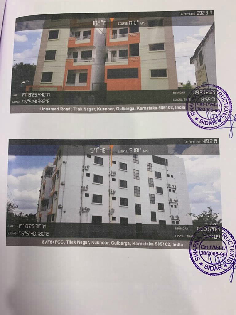 807 square feet Flat for sale in KALABURAGI Kalaburagi
