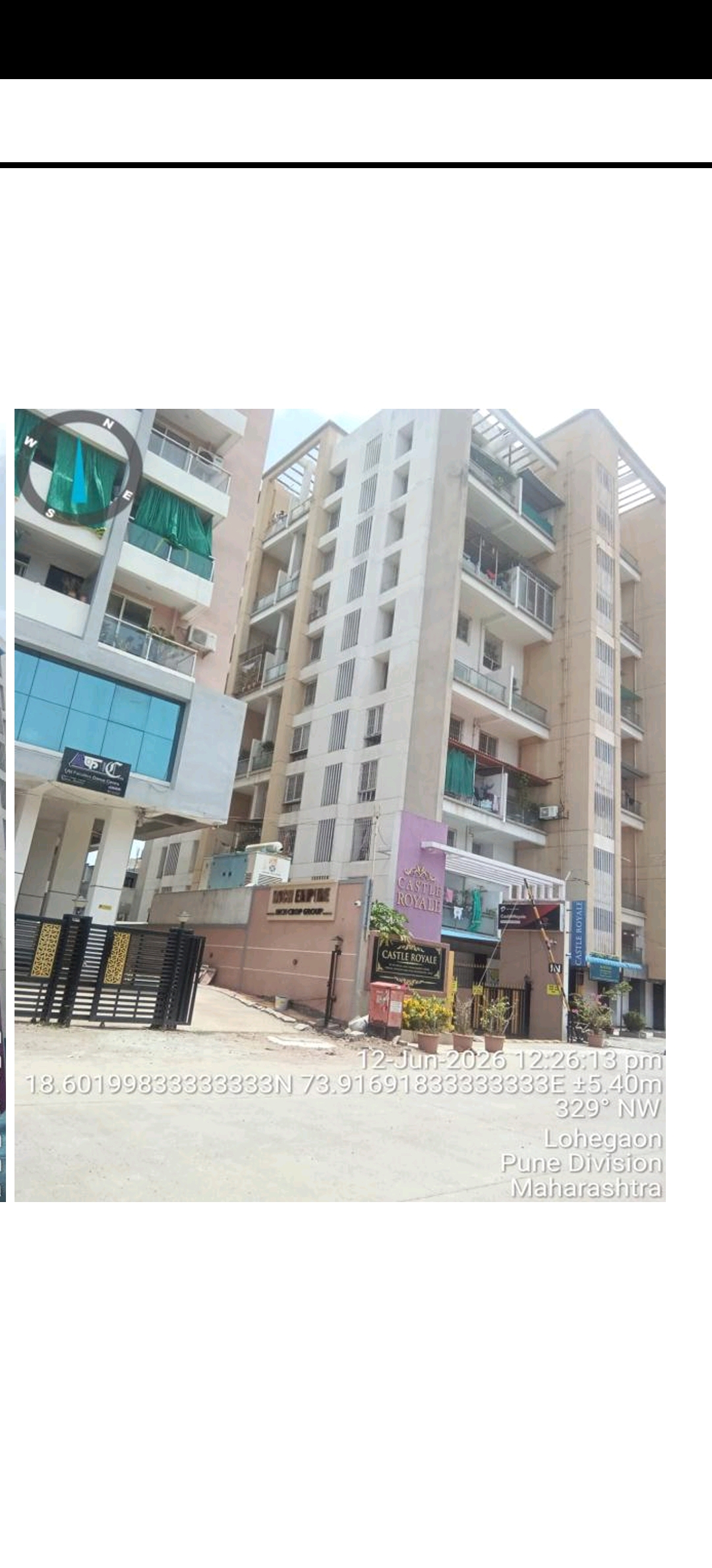 48.89 square meter Flat for sale in flat No 503 in A Building on the fifth floor in the project named as “Castle Royale” being constructed upon land situated at Revenue Village- Lohagaon, Taluka- haveli, District Pune, LOHEGAON Pune — photo 2