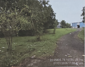 8094 square meter Industrial Plot with Factory Building for sale in Karjan