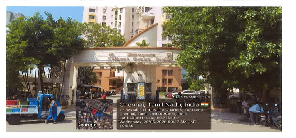 2 BHK Flat for sale in Narayana – Arihant Ocean Tower, TRIPLICANE CHENNAI Chennai — photo 1