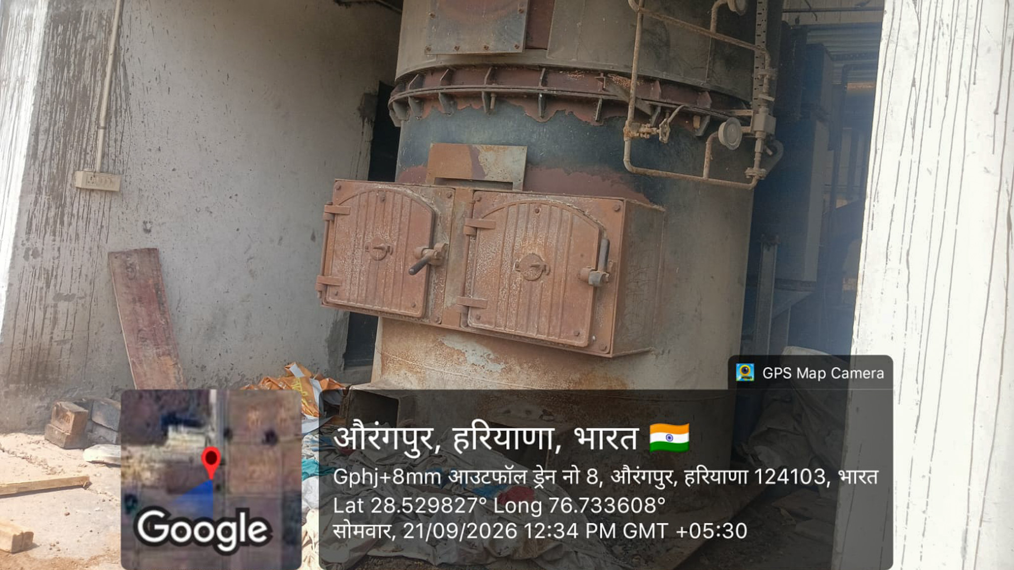 1137.53 square meter Hypothecated Plant & Machinery (Used for indulged in manufacturing various kind of disposable items like plates, bowls, glassware, cutlery etc. from the sugarcane bagasse) lying at Factory Premises. for sale in Reliance Model Eco — photo 1