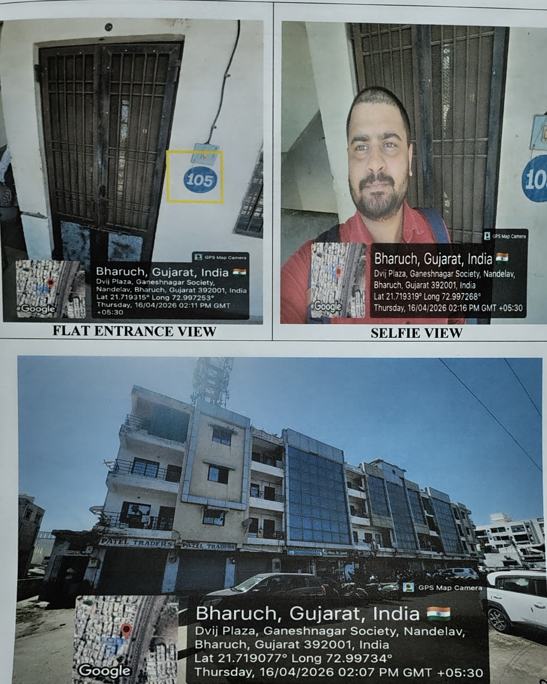 44.68 square meter Flat for sale in BHARUCH Bharuch — photo 1