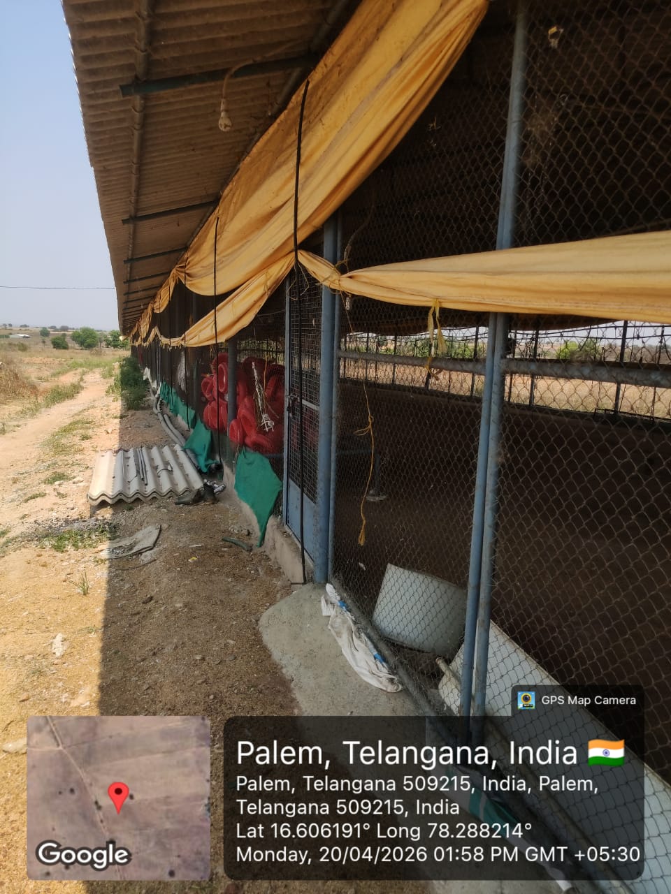 POULTRY SHED for sale in THIMMAJIPET NAGARKURNOOL DISTRICT Palem Industrial Area — photo 2