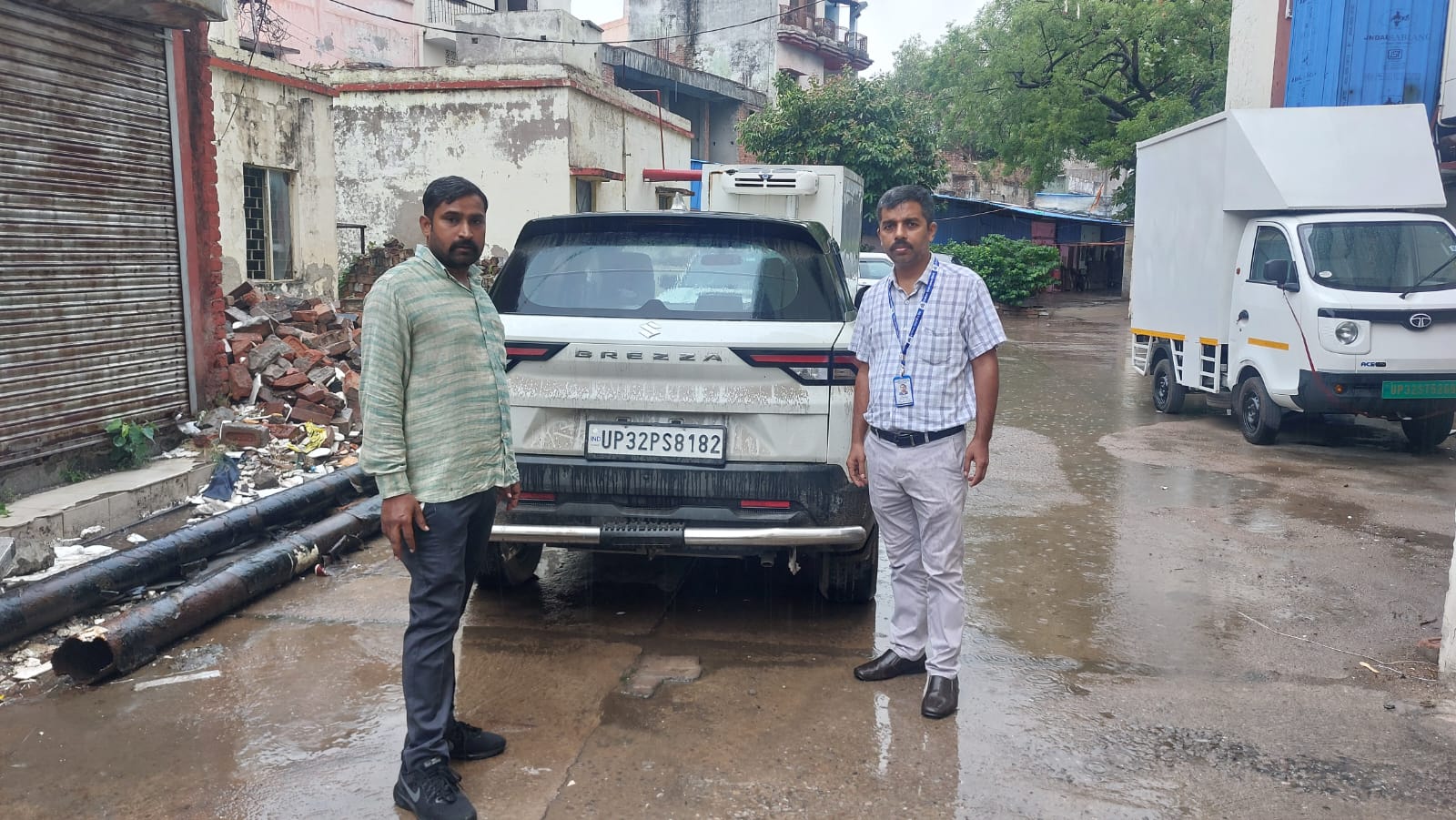2024 Maruti Suzuki Brezza LXi Compact SUV 2 years for sale in S K FINANCIAL SERVICES Lucknow — photo 4