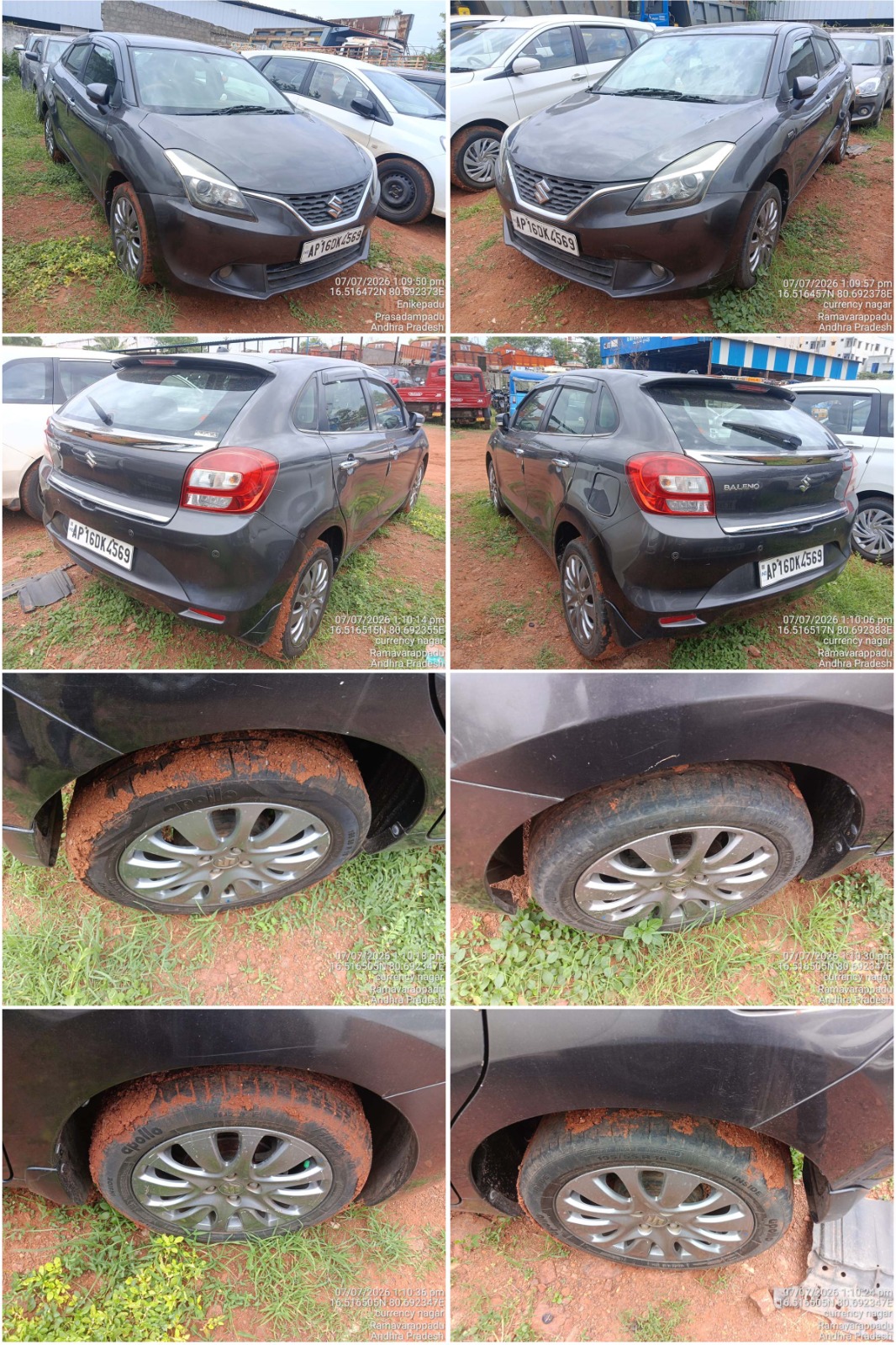2017 Maruti Suzuki Baleno Alpha Sedan 95600 km 9 years for sale in VENKAT DOCK YARD Vijayawada