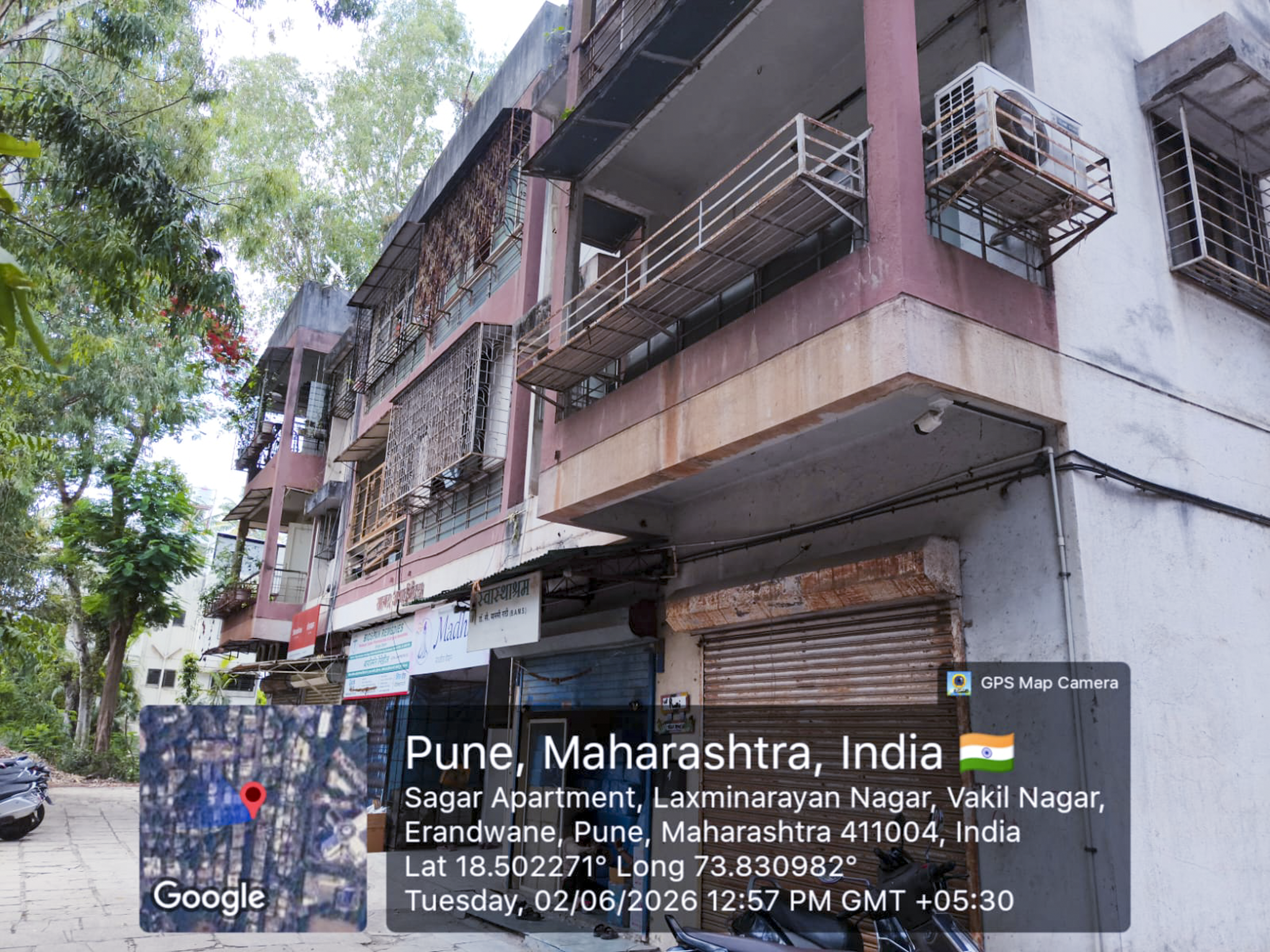 1 BHK Flat for sale in Sagar Apartment, Erandwane Behind Hotel Abhishek, Kothrud, Pune, 411038 Pune — photo 1