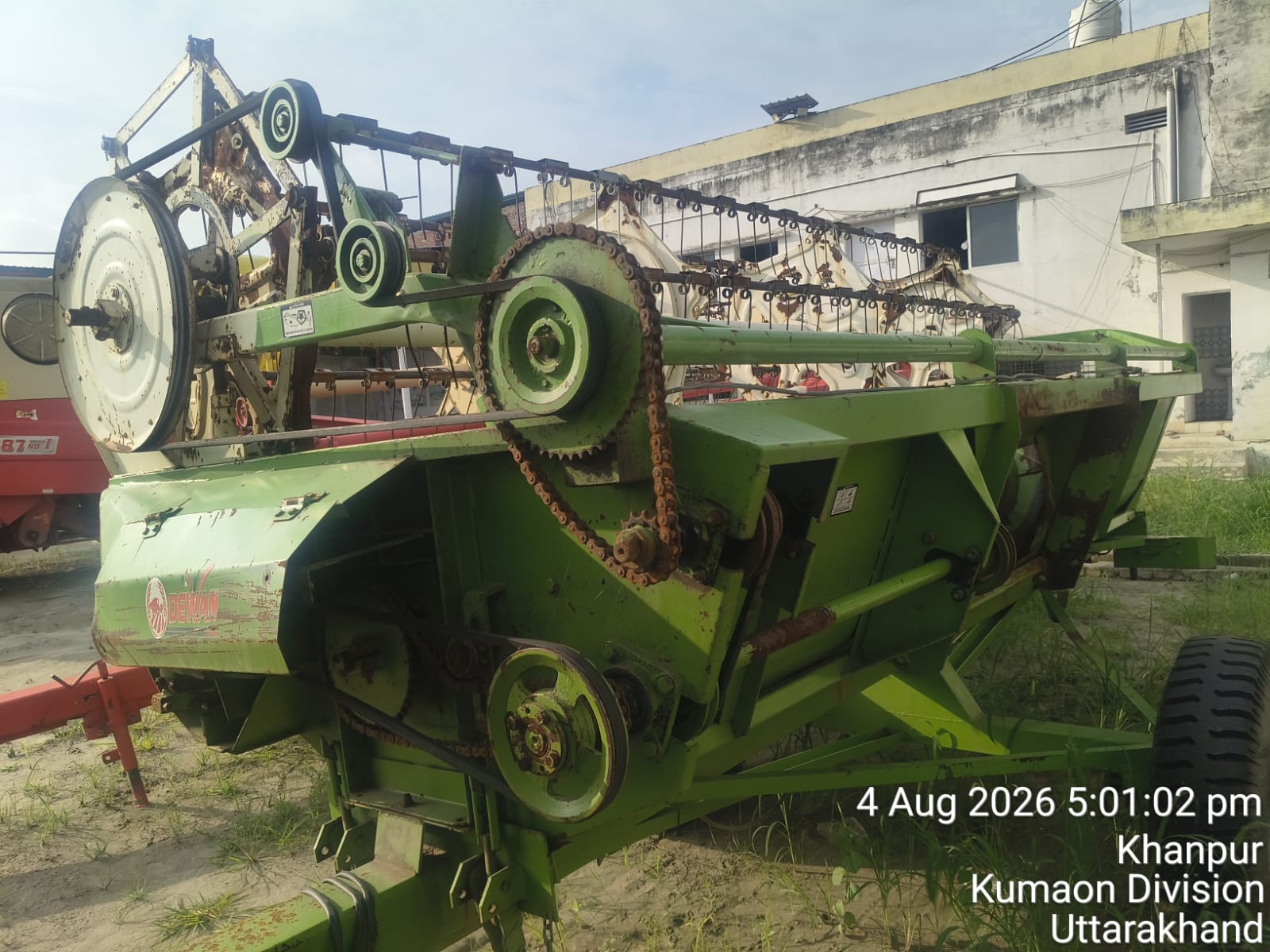 Combine Harvester Make DEWAN 930 for sale in Kashipur Mahua Kheraganj — photo 3