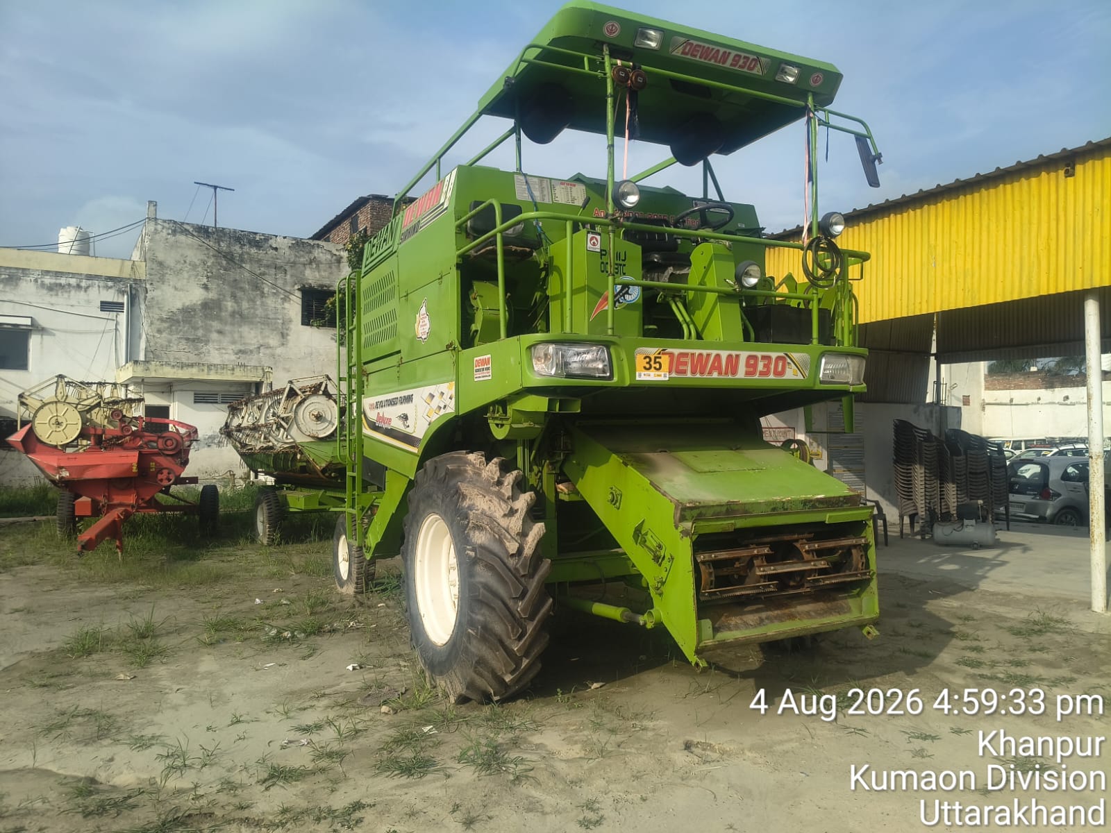 Combine Harvester Make DEWAN 930 for sale in Kashipur Mahua Kheraganj — photo 2