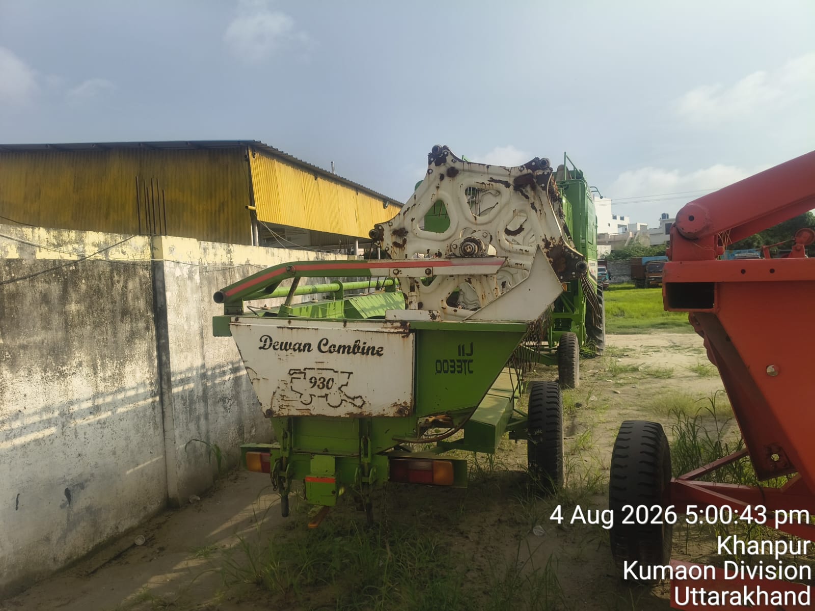 Combine Harvester Make DEWAN 930 for sale in Kashipur Mahua Kheraganj — photo 4