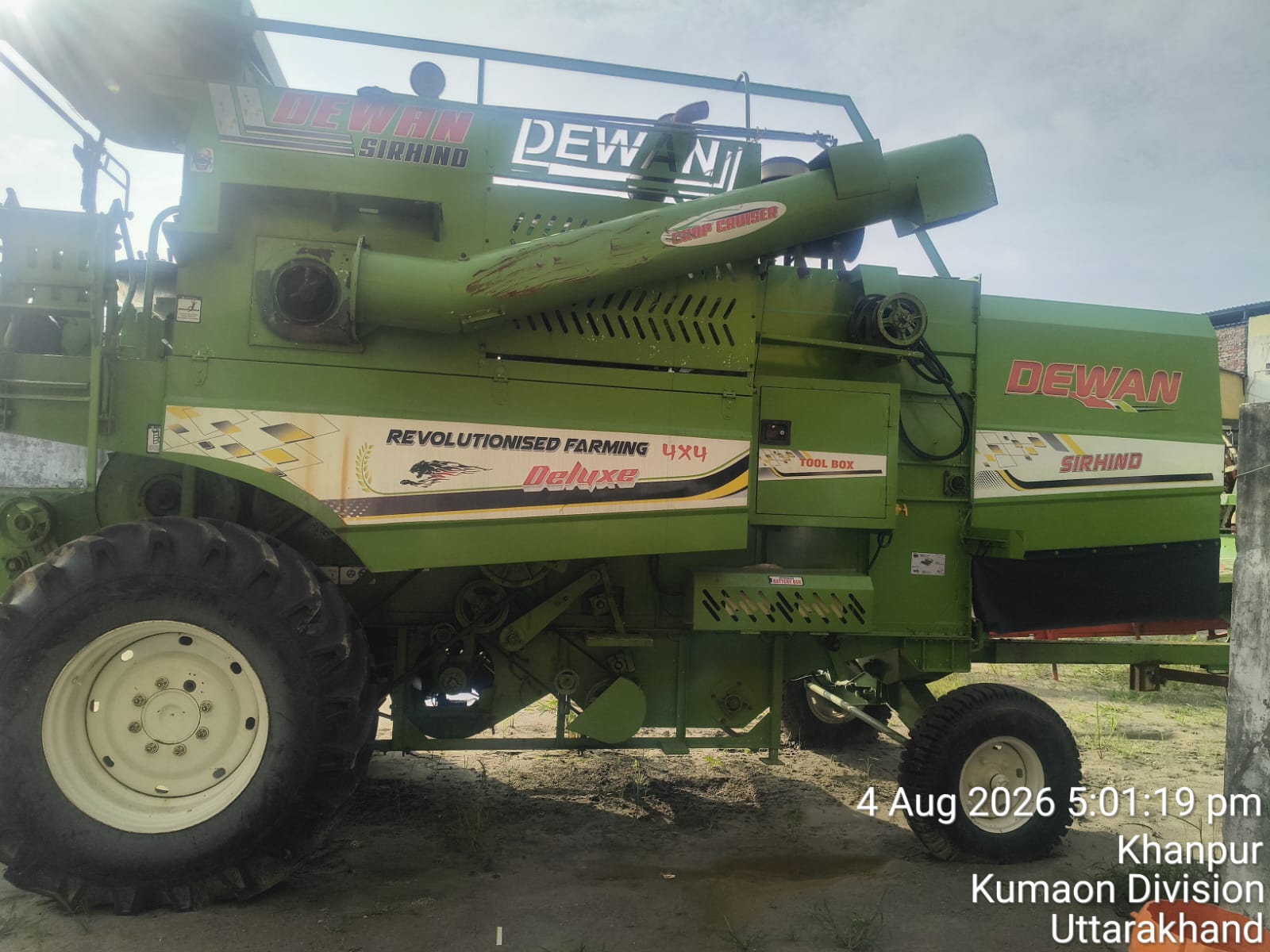 Combine Harvester Make DEWAN 930 for sale in Kashipur Mahua Kheraganj — photo 8