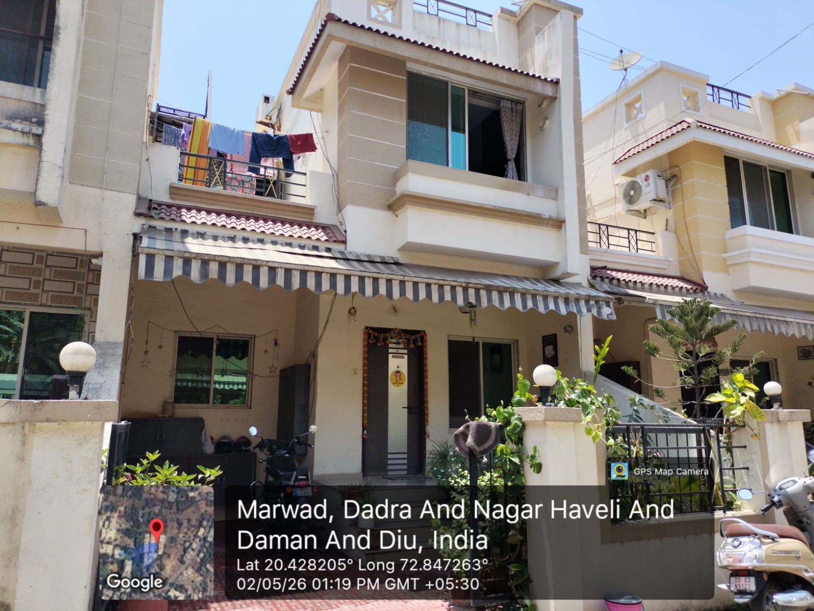 1314 square feet Individual House for sale in Daman Dabhel