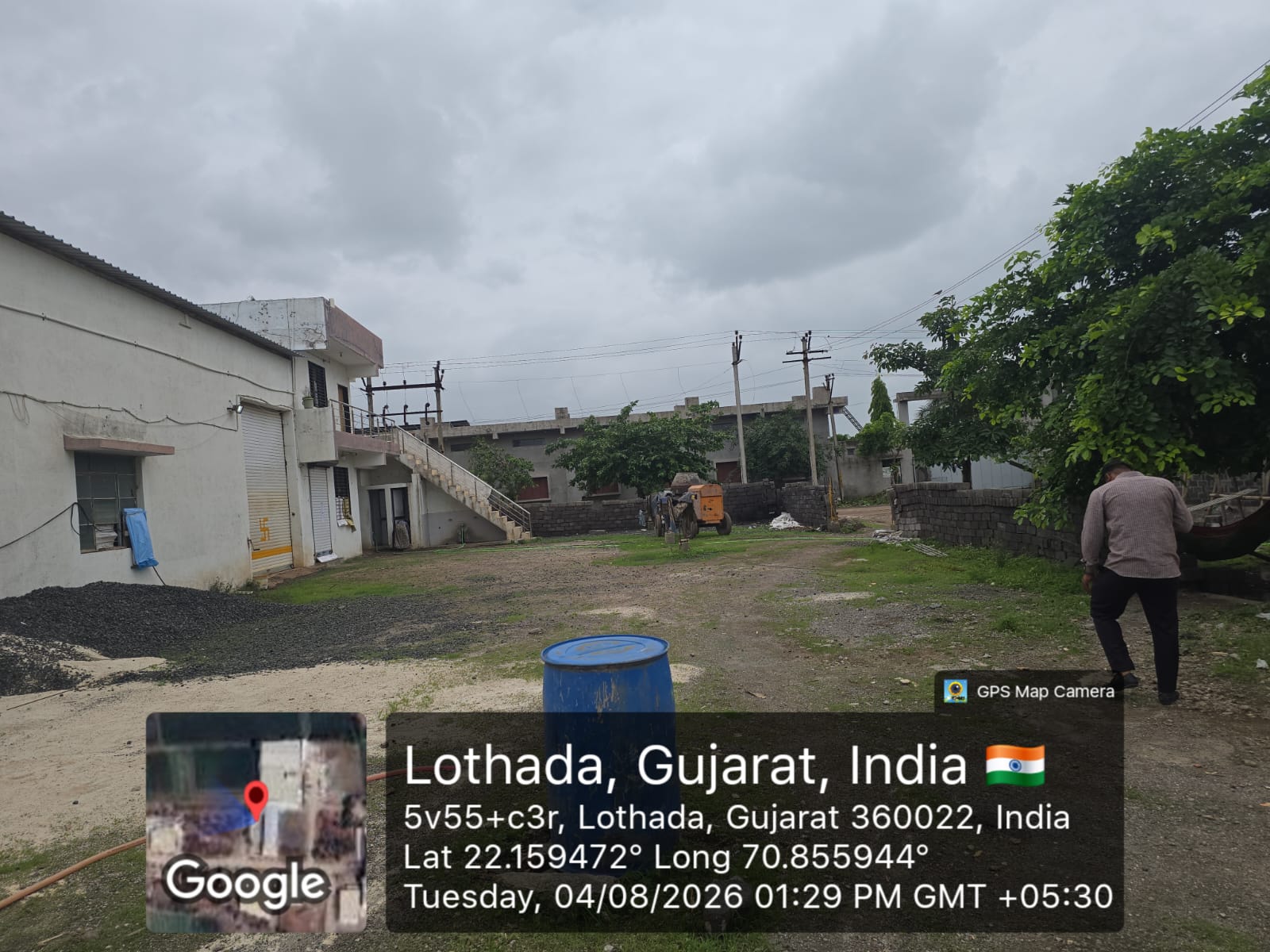 1625.38 square yard Industrial Plot with Factory Building for sale in Veraval Rajkot — photo 3