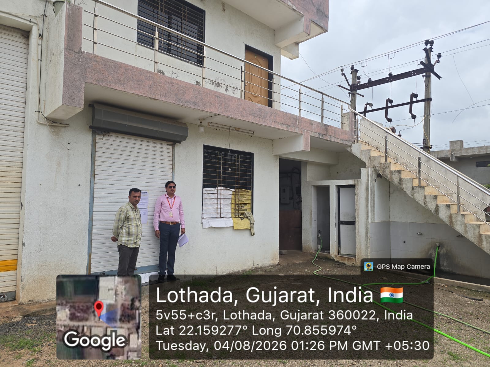 1625.38 square yard Industrial Plot with Factory Building for sale in Veraval Rajkot