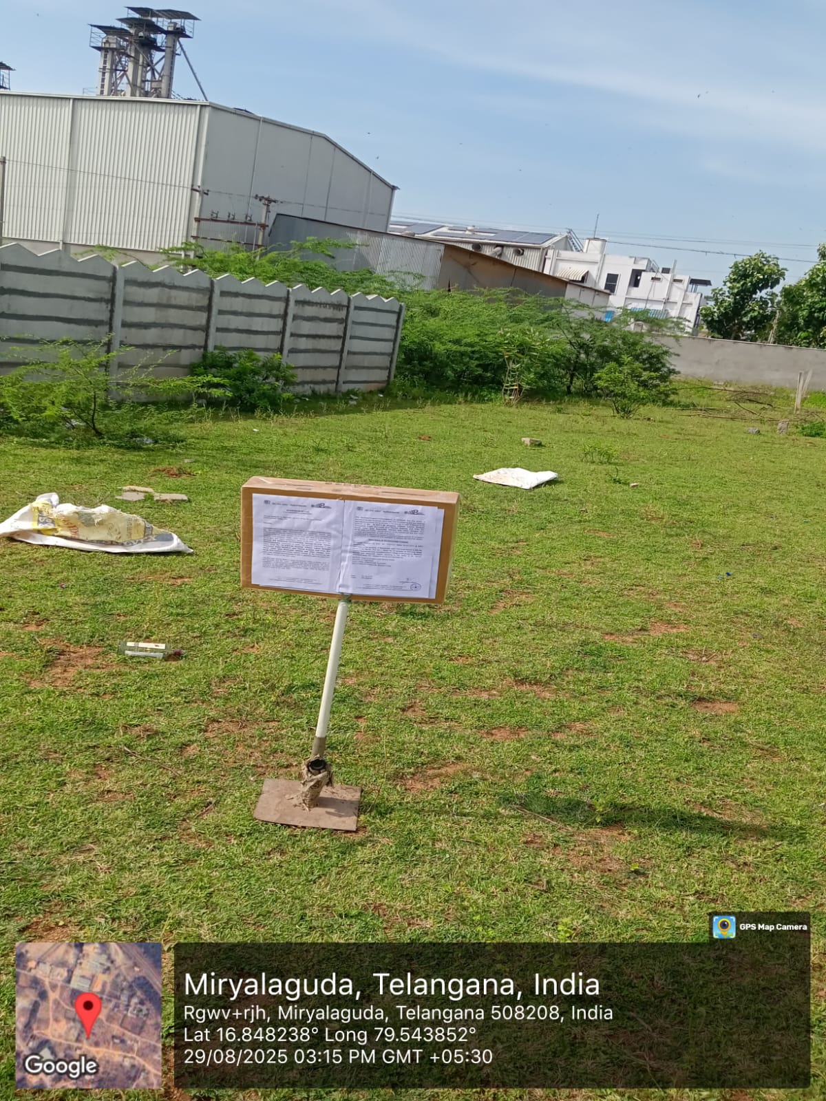 295 square yard Plot for sale in Miryalaguda — photo 3