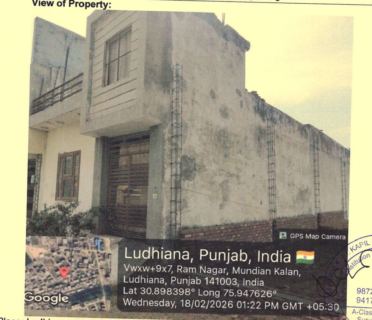 72 square yard Individual House for sale in Kranti Kumar S/o Mansa Ram and Ponam W/o Kranti Kumar, Vill Mundian Kalan Ludhiana — photo 1