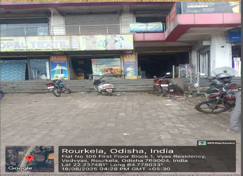 193 square feet Shops for sale in VEDVYAS ROURKELA Rourkela — photo 1