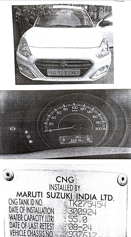 2024 Maruti Suzuki Ciaz Sigma Sedan 55919 km 2 years for sale in LEGAL ASSOCIATES Hyderabad — photo 2