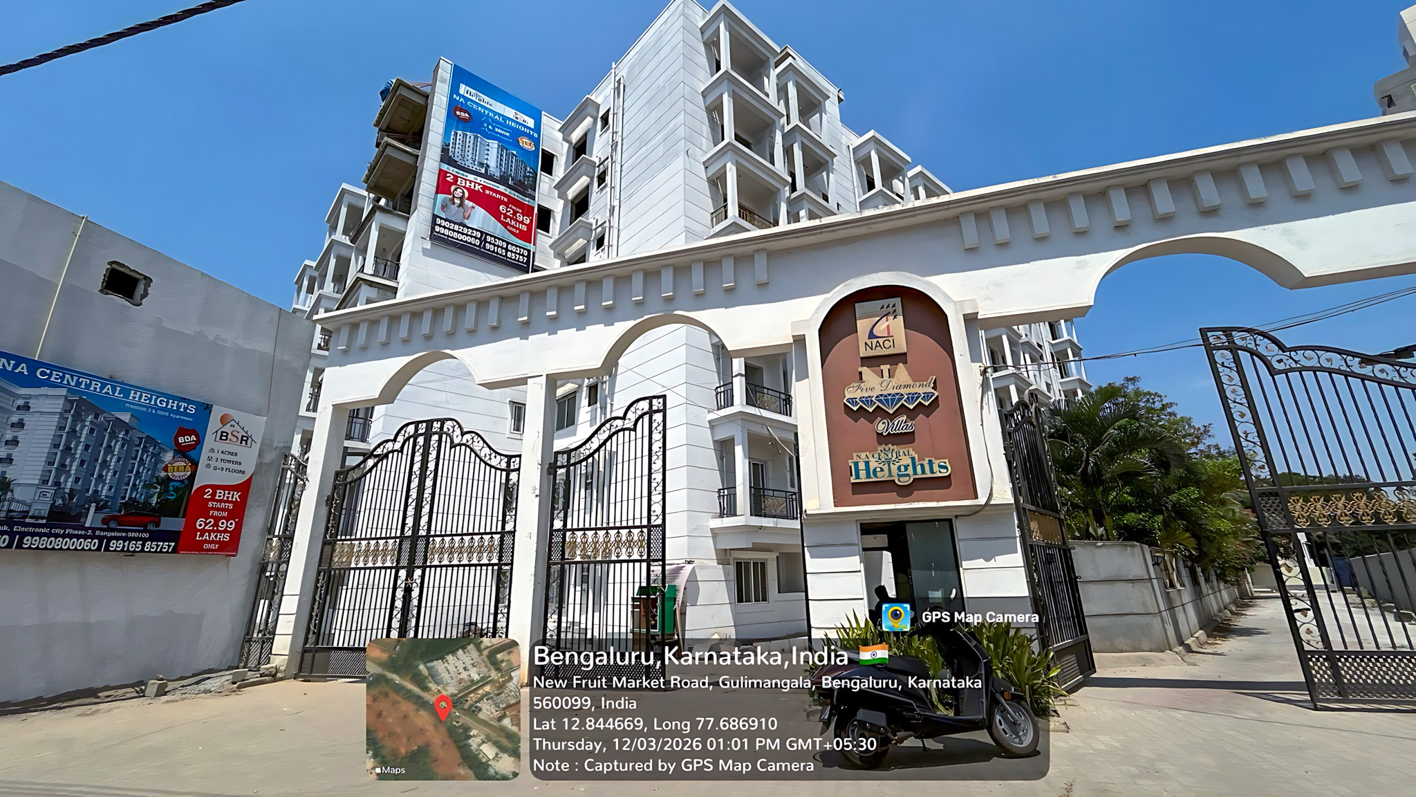 2 BHK Flat for sale in NA CENTRAL HEIGHTS, Bangalore Bengaluru — photo 1