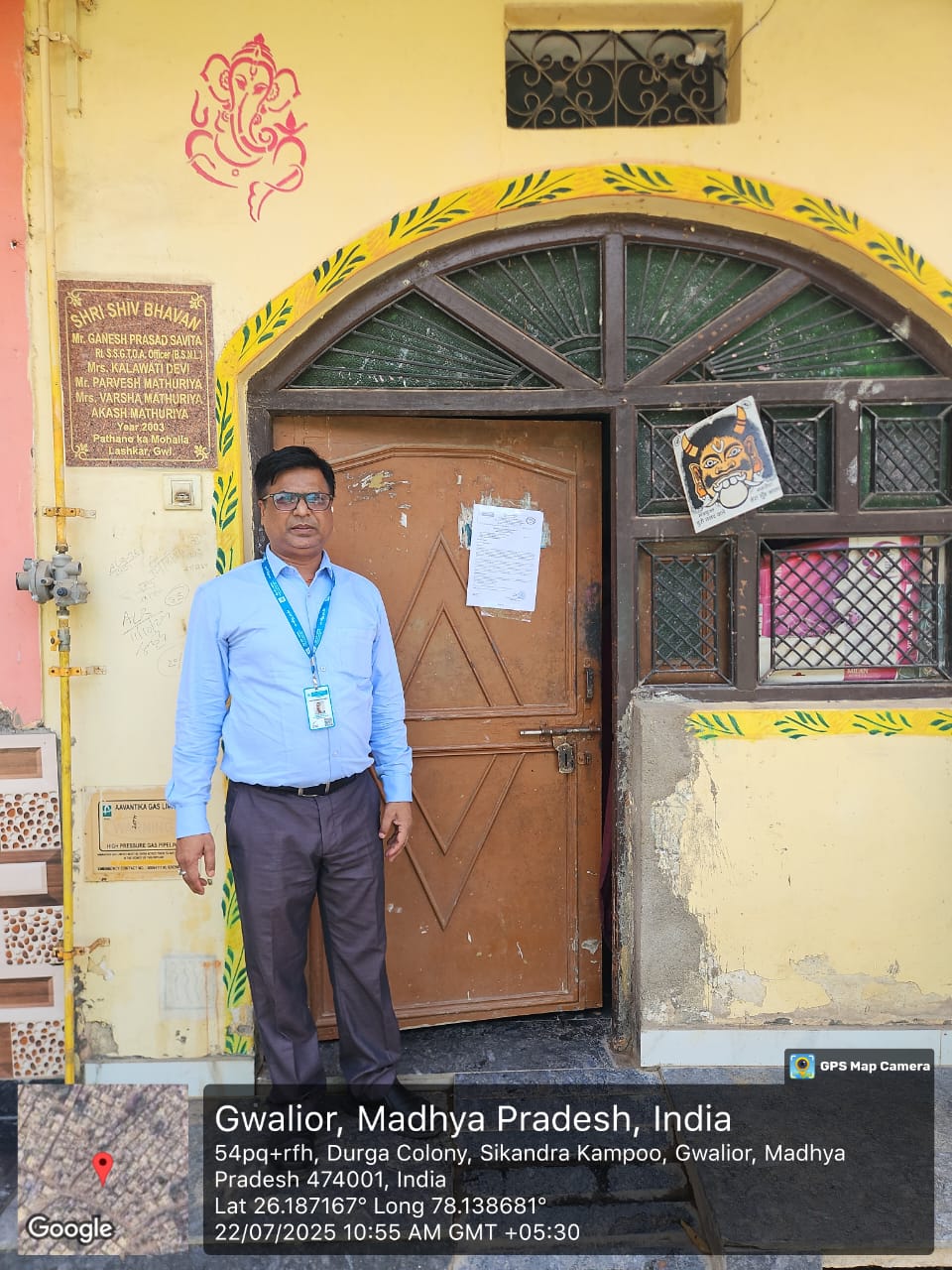 39.82 square meter Individual House for sale in House Situated at Municipal No 1040, Ward No 48, Pathano Ka Muhalla, Haiderganj, Gwalior Gwalior — photo 1