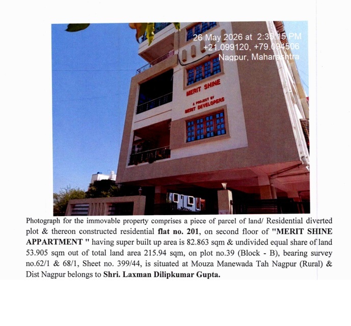 80.86 square meter Flat for sale in Nagpur — photo 1