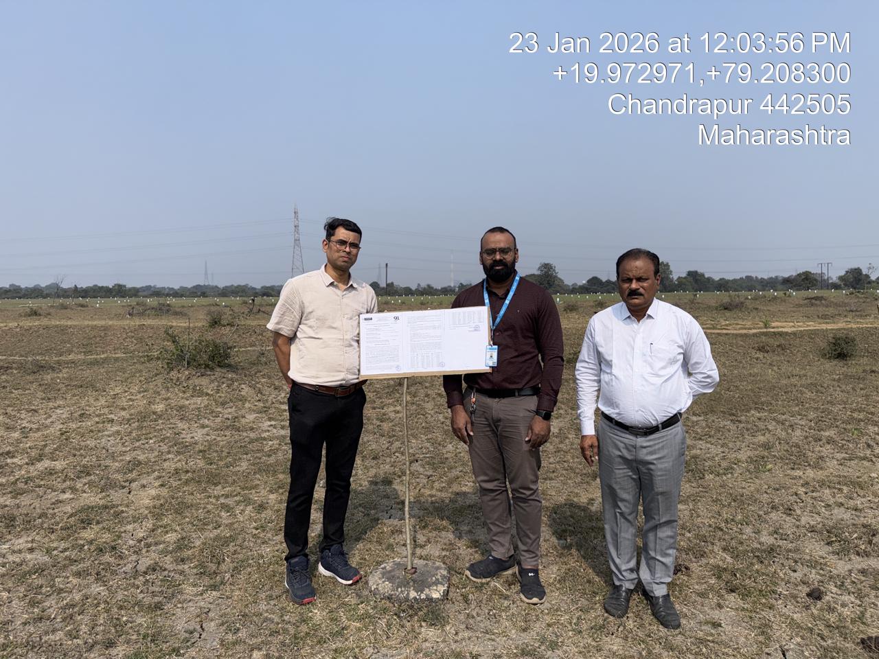 9921.27 square meter Plot for sale in Chandrapur CGGC — photo 2
