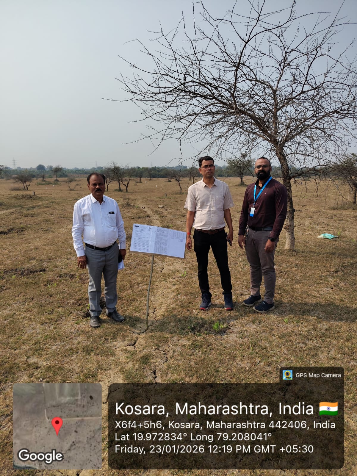 9921.27 square meter Plot for sale in Chandrapur CGGC — photo 3