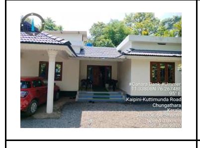 6529 square feet Individual House for sale in Chungathara Village, Nilambur Taluk, Malappuram District. Nilambur