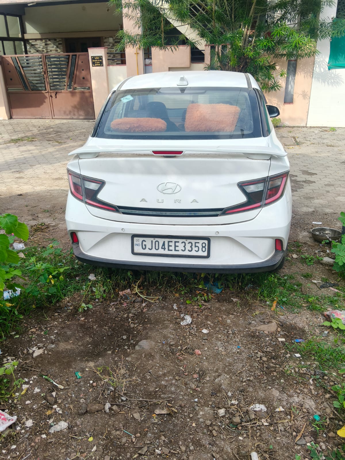 2023 Hyundai Aura SX Plus CNG Sedan 56002 km 3 years for sale in KALIYABID Bhavnagar — photo 4