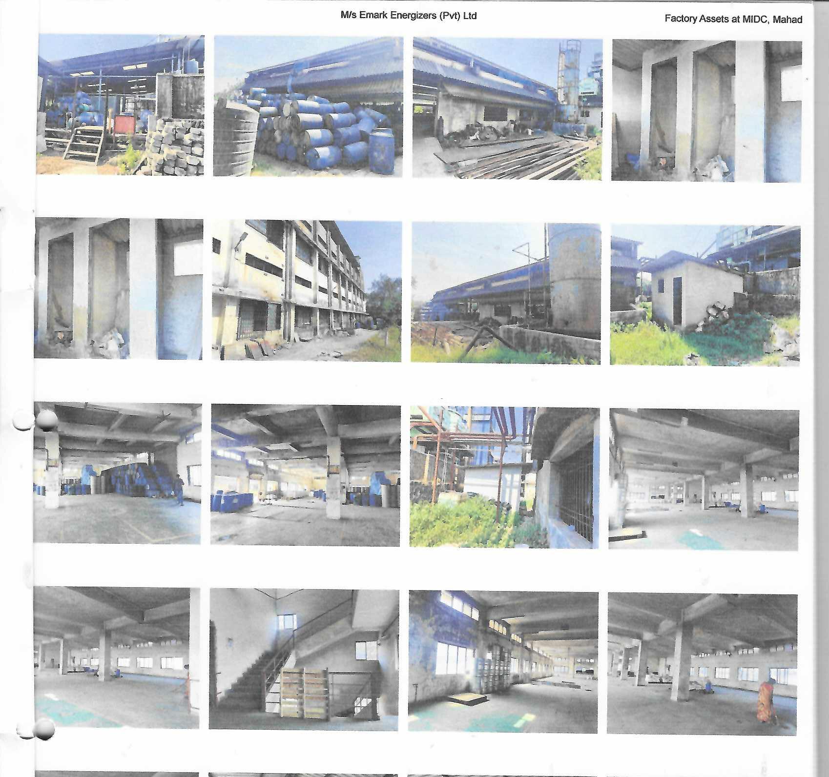 1956 square meter Industrial Plot with Factory Building for sale in Mahad, Raigad Mahad