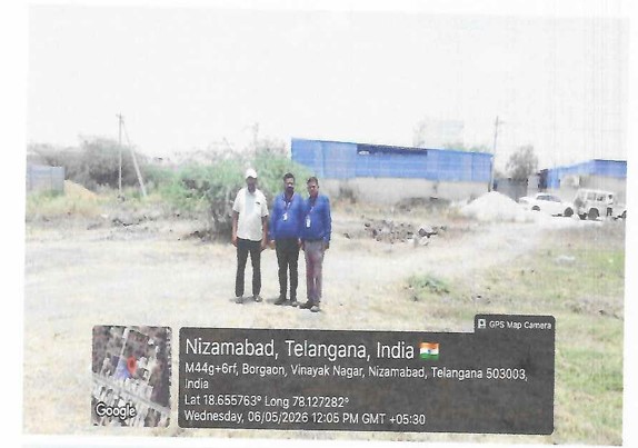200 square yard Plot for sale in Nizamabad Nizamabad