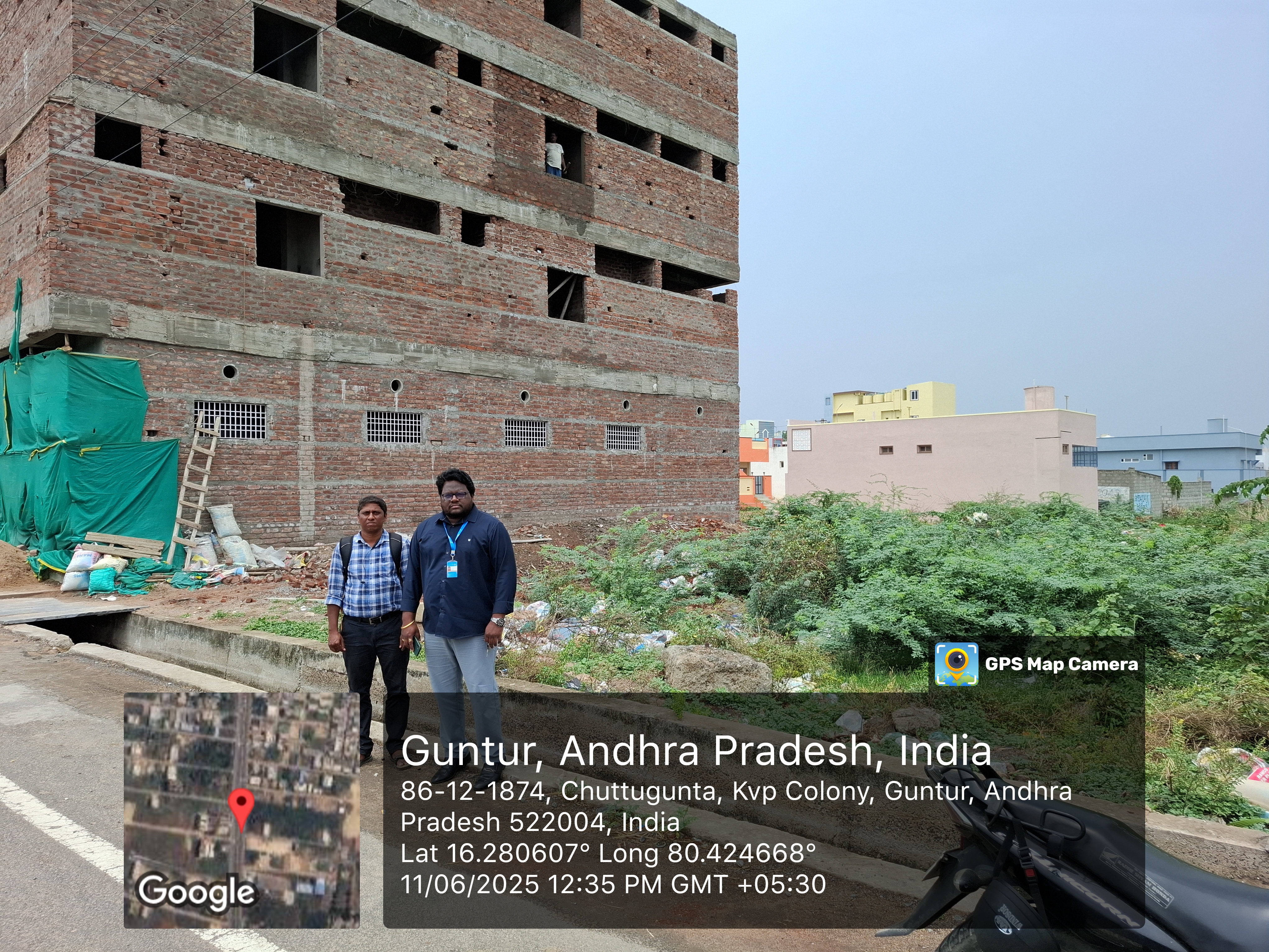 Plot for sale in LALPURAM MAIN ROAD R AGRAHARAM AREA GUNTUR MUNICIPAL CORPORATION Guntur