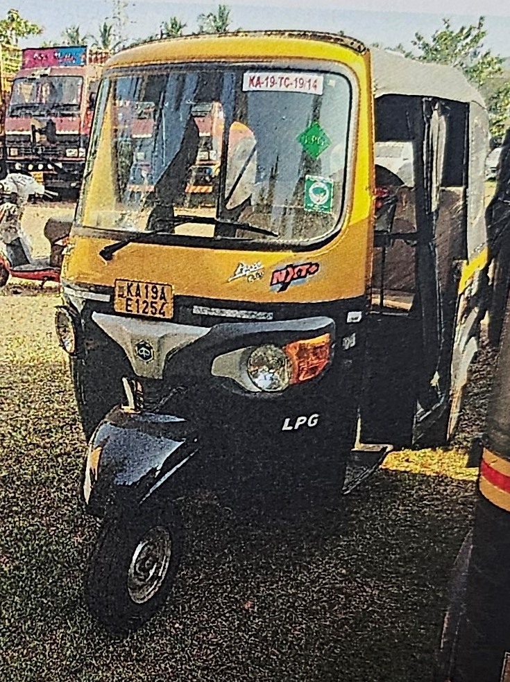 PIAGGIO APE CITY NXT+LPG OBD2A BSVI AUTORIKSHAW WITH REG NO KA 19 AE 1254 for sale in JEPPINAMOGARU Adyar