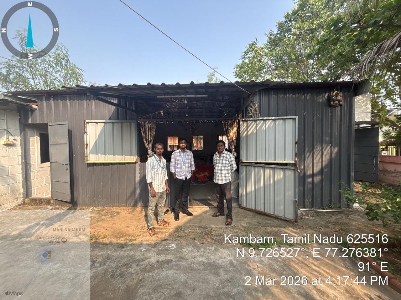 2677 square feet Godowns for sale in CUMBUM Kambam