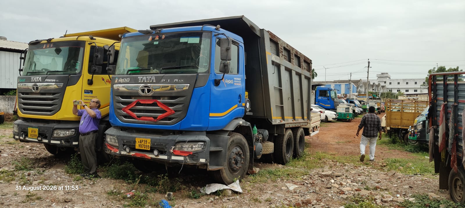 2023 Tata Prima 2830.K Standard Tipper 54900 km 3 years for sale in VENKAT YARD, PRASADAMPADU Vijayawada