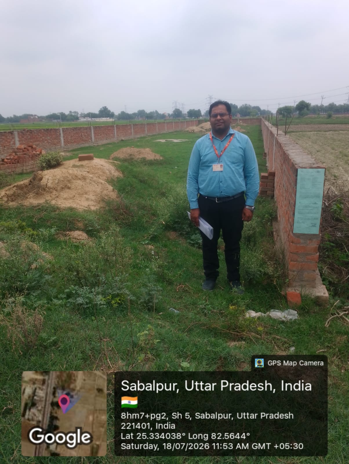 9006.12 square feet Plot for sale in Sabalpur Bhadohi — photo 3