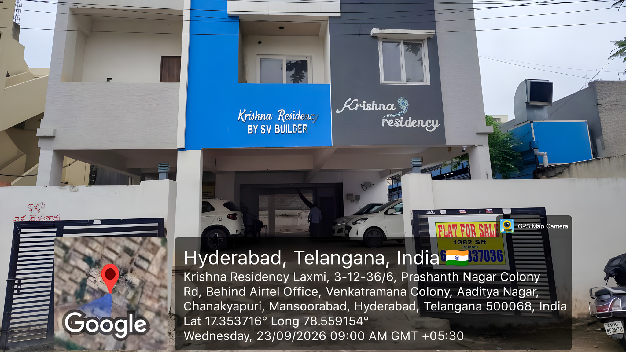 2 BHK Individual House for sale in KRISHNA RESIDENCY, HYDERABAD Hyderabad — photo 1