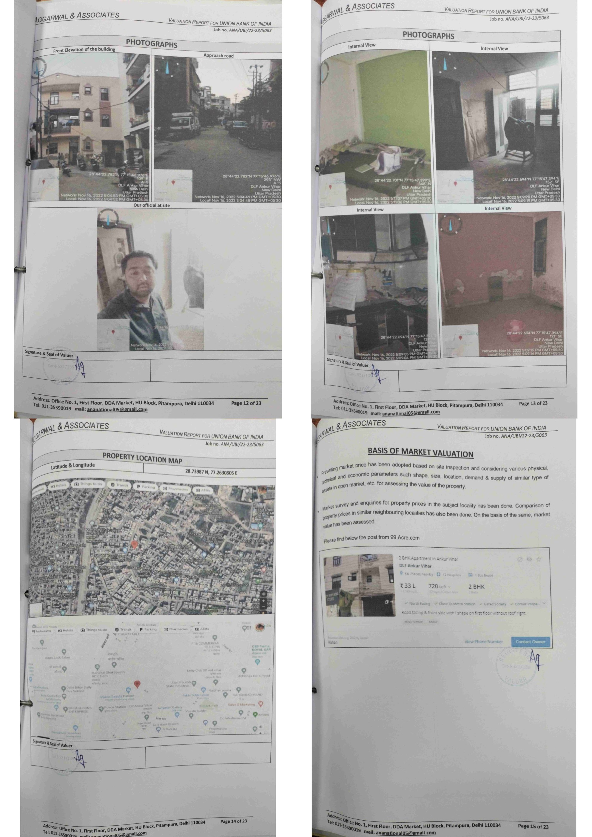 Flat for sale in Ankur Vihar , Loni Banthla — photo 1