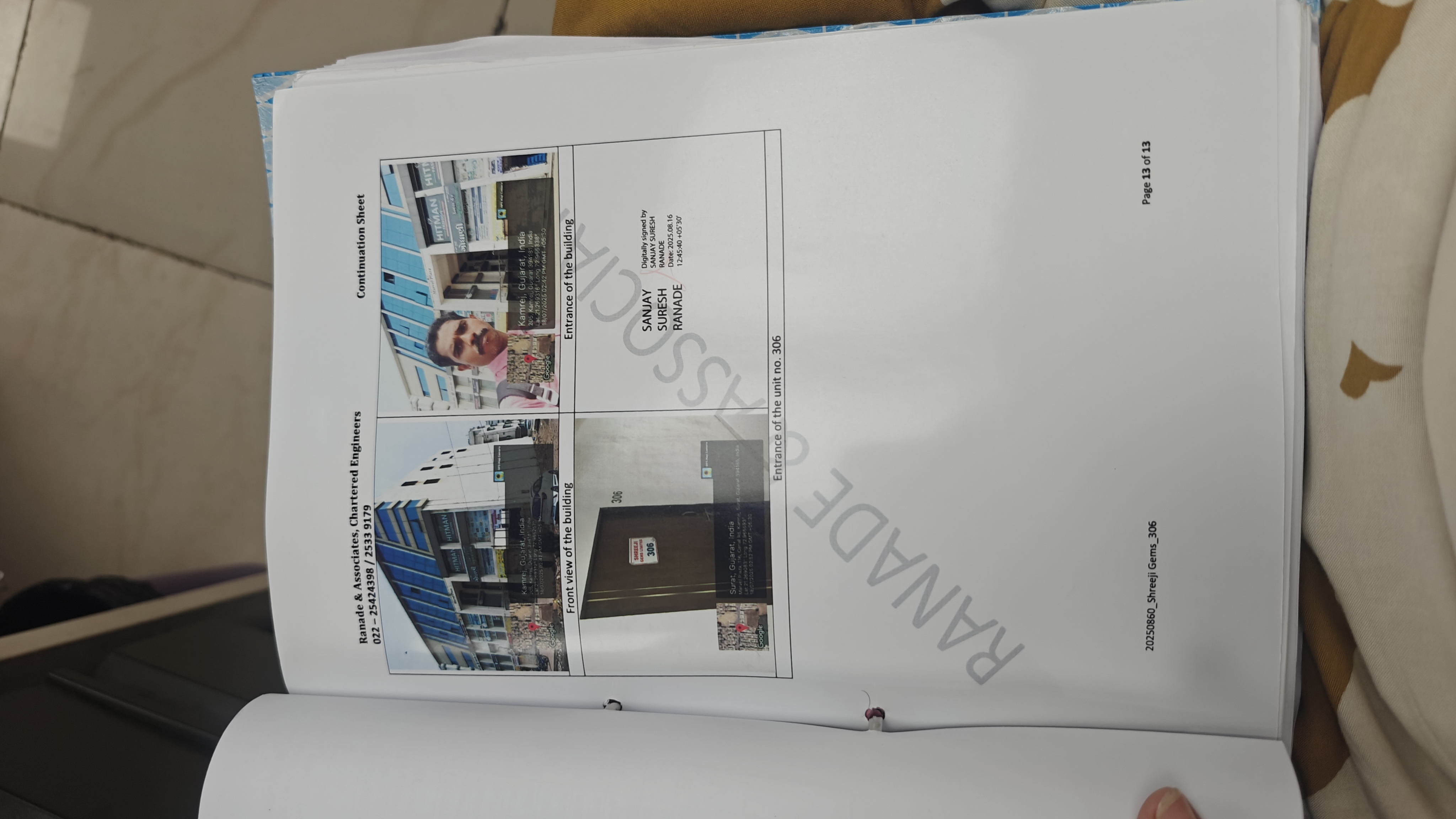 1069.8 square feet Office for sale in Surat — photo 1