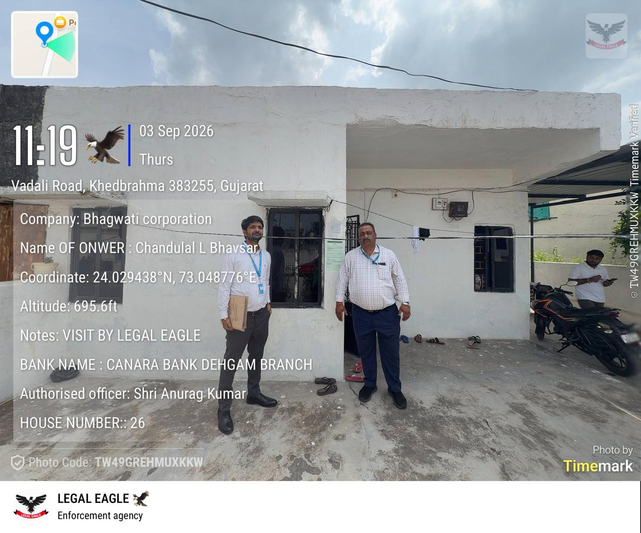 210.72 square meter Individual House for sale in Khedbrahma