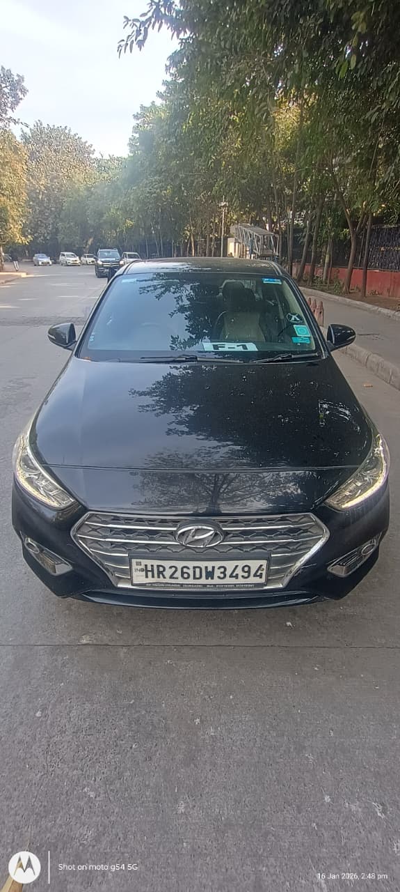 CAR HYUNDAI VERNA 1.6 VTVT AUTO SX(O), PETROL. ENGINE NO.:G4FGJU535050 VEHICLE NO.HR26DW3494 for sale in GURGAON Gurugram — photo 1