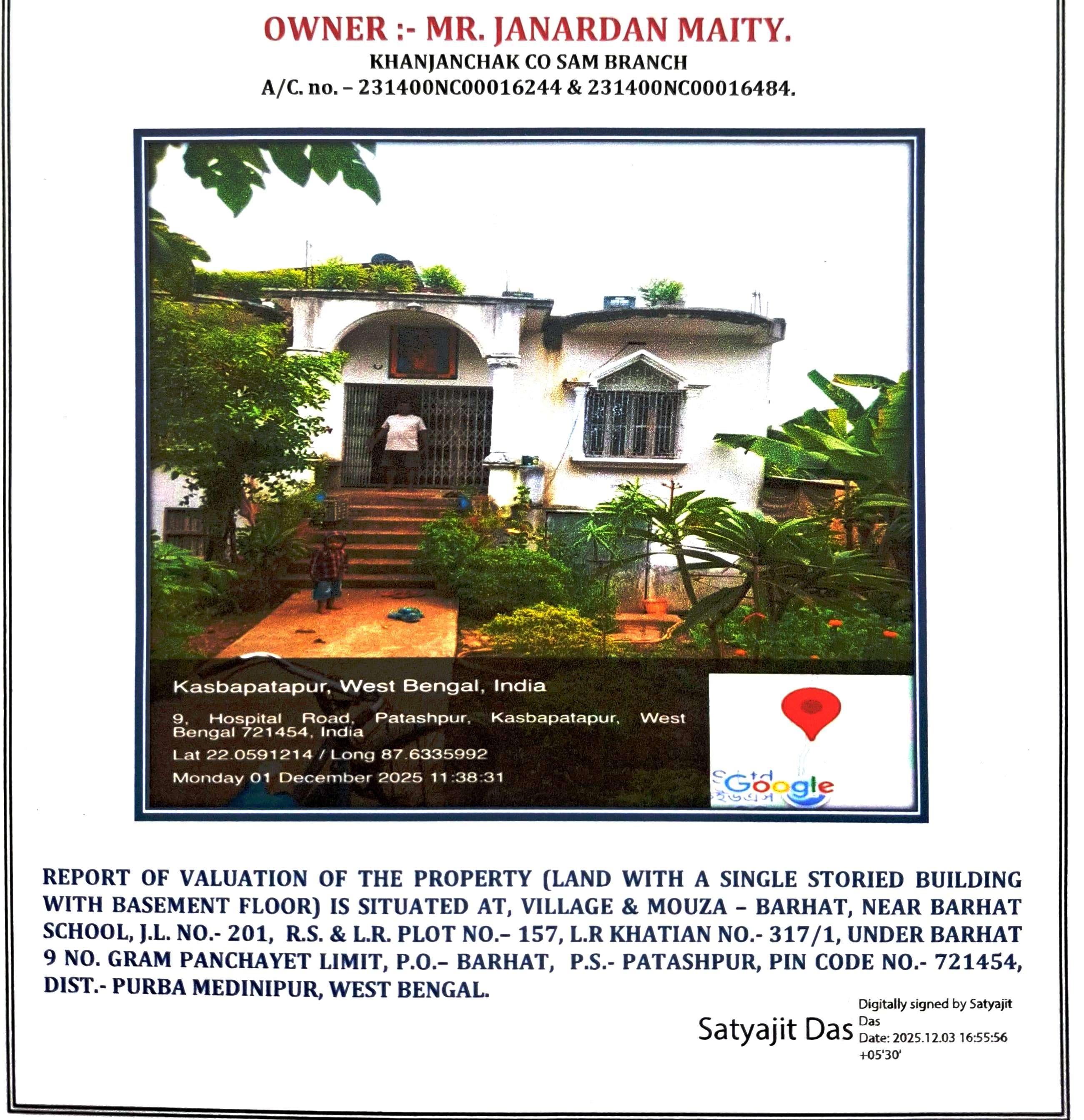 3920.4 square feet Individual House for sale in Barhat Amarshi Kasba — photo 3